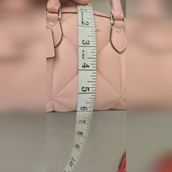 Coach Blush Quilted Crossbody Bag - Picture 9 of 9